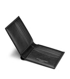 Aspinal of London leather bifold wallet Saffiano - British product
