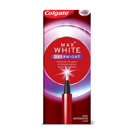 Colgate Max White Overnight Teeth Whitening Pen 35 Nightly Treatments toothpaste Sainsburys   