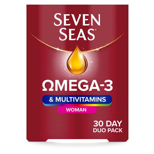 Seven Seas Omega-3 & Multivitamins Woman Duopack 30s Vitamins, Minerals & Supplements Boots   