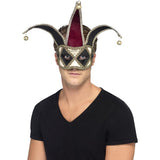 Smiffys Gothic Venetian Harlequin Eyemask, imported from the UK