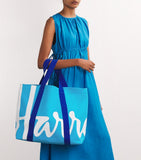 Harrods Large Cotton Logo Tote Bag, UK version