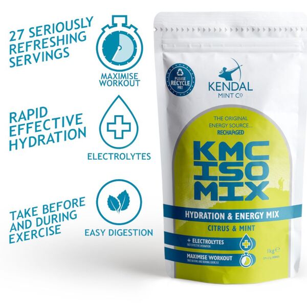 KMC ISO MIX isotonic drink powder Citrus Mint 1000g - British product