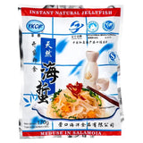 YKOF instant shredded jellyfish with sauce pack, UK version