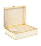 Aerin large shagreen jewellery box - British product
