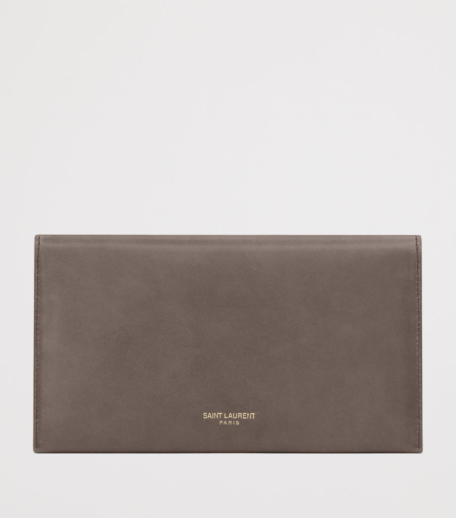 Saint Laurent Large Letter Wallet calfskin 11x19cm - British product