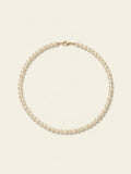 Vivienne Westwood silver-toned pearl orb necklace, imported from the UK