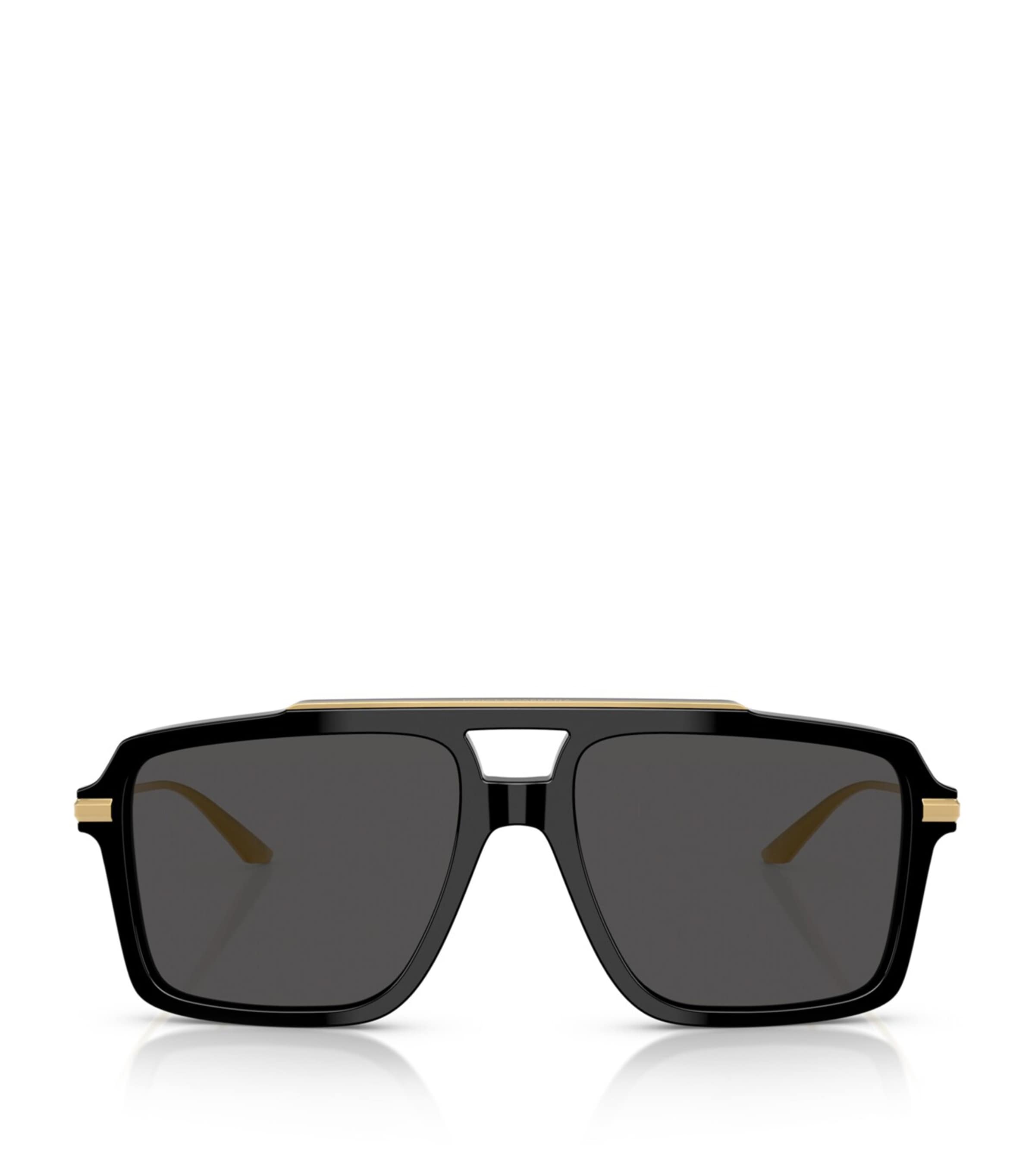 Dolce&Gabbana acetate aviator sunglasses - British product