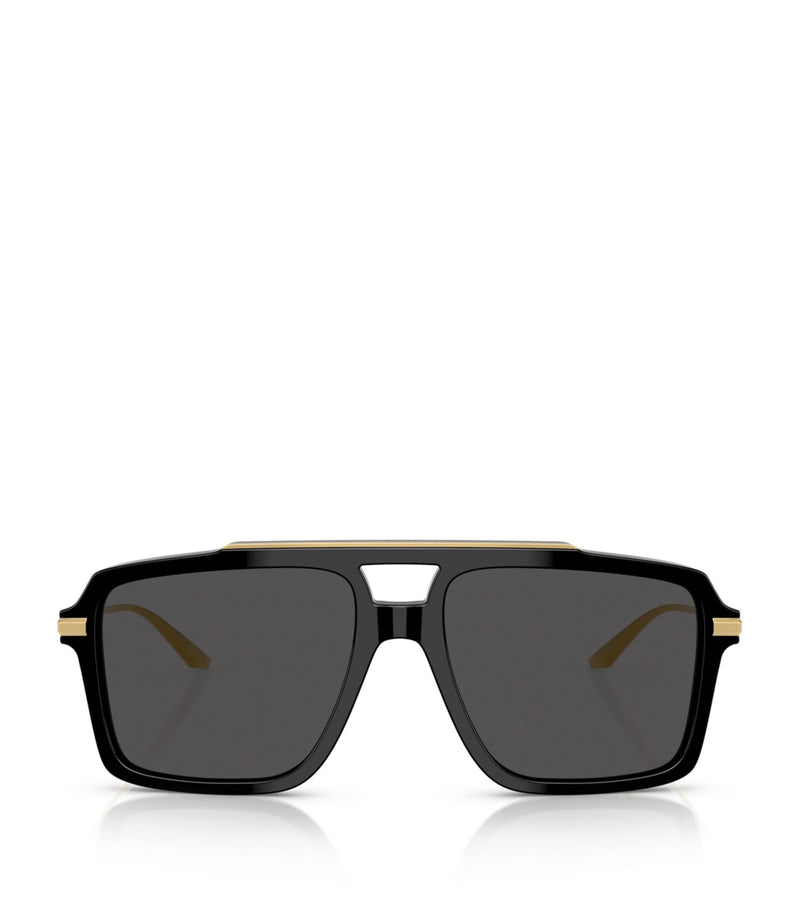 Dolce&Gabbana acetate aviator sunglasses - British product