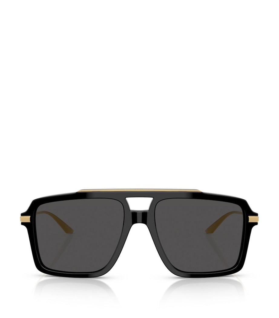 Dolce&Gabbana acetate aviator sunglasses - British product
