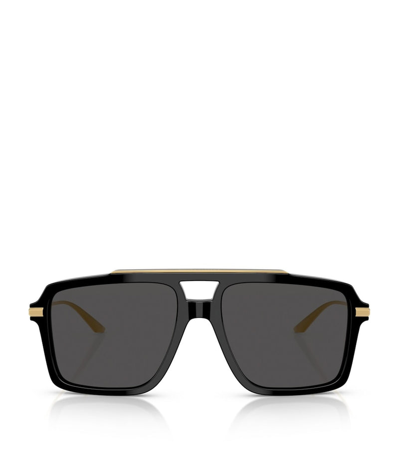 Dolce&Gabbana acetate aviator sunglasses - British product