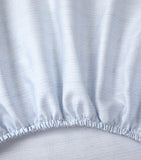 Yves Delorme Organic Cotton Eclipses Double Fitted Sheet (135cm x 190cm)