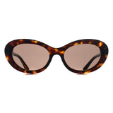 Dolce & Gabbana DG4519 Havana mørk brun dame solbriller - Britisk produkt