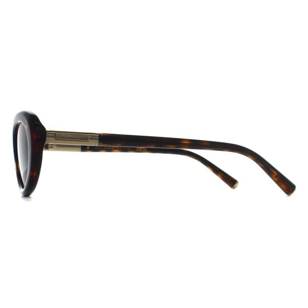Dolce & Gabbana DG4519 Havana mørk brun dame solbriller - Britisk produkt
