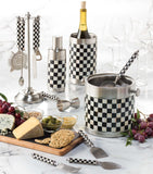 MacKenzie-Childs Courtly Check wine cooler, imported from the UK