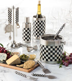MacKenzie-Childs Courtly Check wine cooler, imported from the UK
