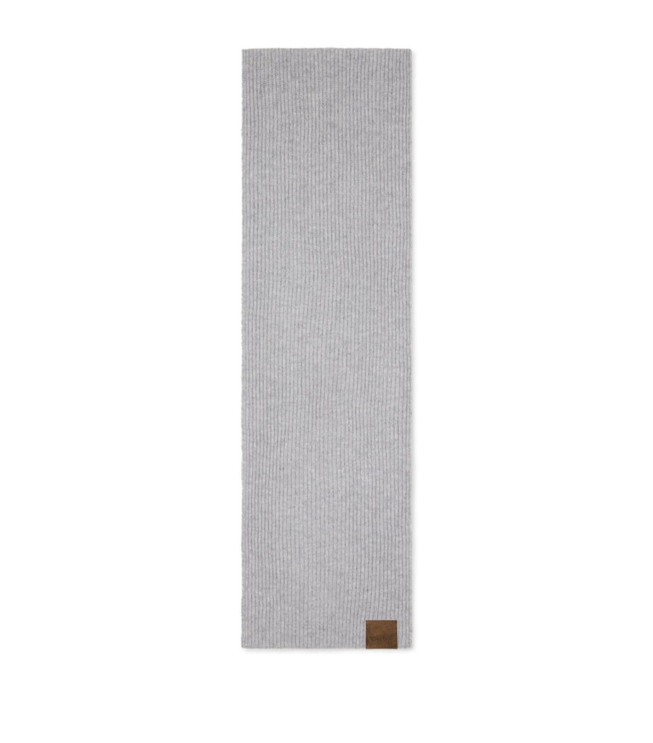 TOM FORD cashmere logo scarf, UK version