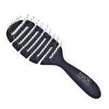 Magic Hair Brush detangler with cow print wallet, UK version