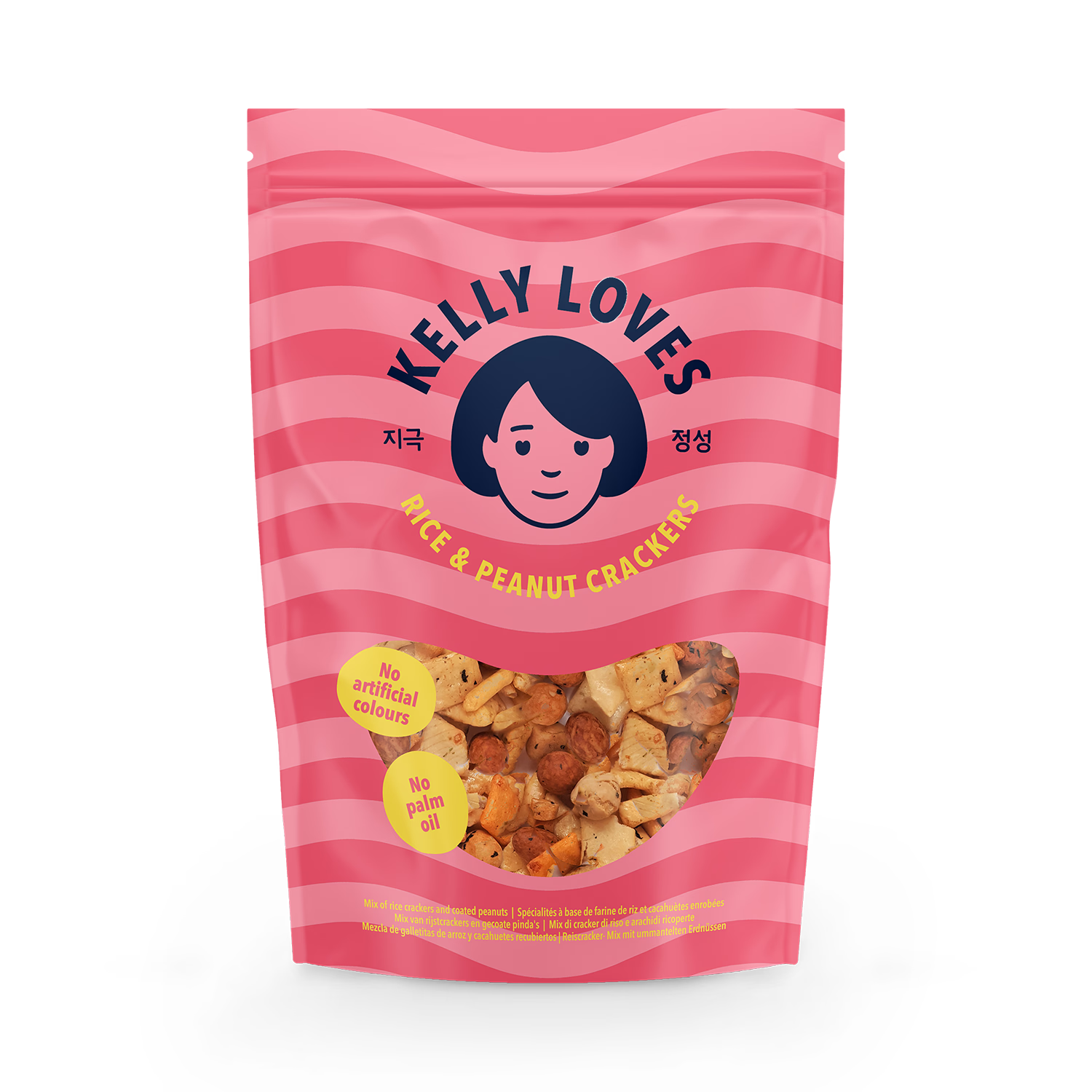 Kelly Loves Rice and Peanut Crackers 80g, UK version