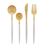 Cutipol Goa Gold-Plated 24-Piece Cutlery Set - British product