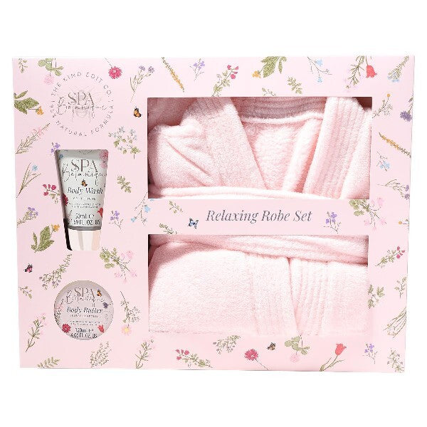 The Kind Edit Co. relaxing robe set - (British brand)