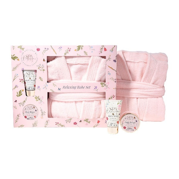 The Kind Edit Co. relaxing robe set - (British brand)