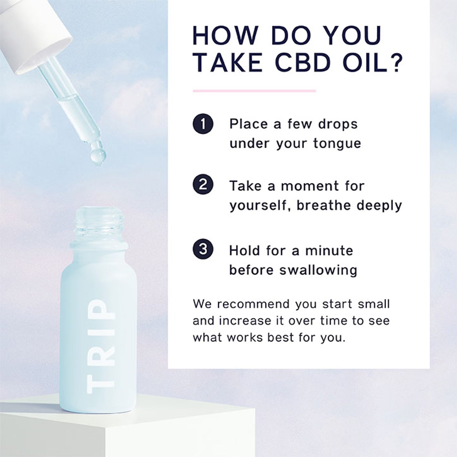 TRIP Wild Mint Organic CBD oil 15ml (British brand)