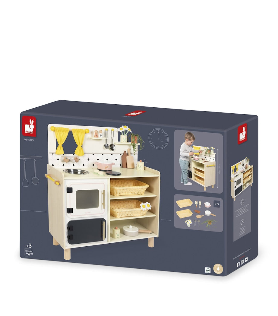 Janod large Grandma's Kitchen toy set (British brand)