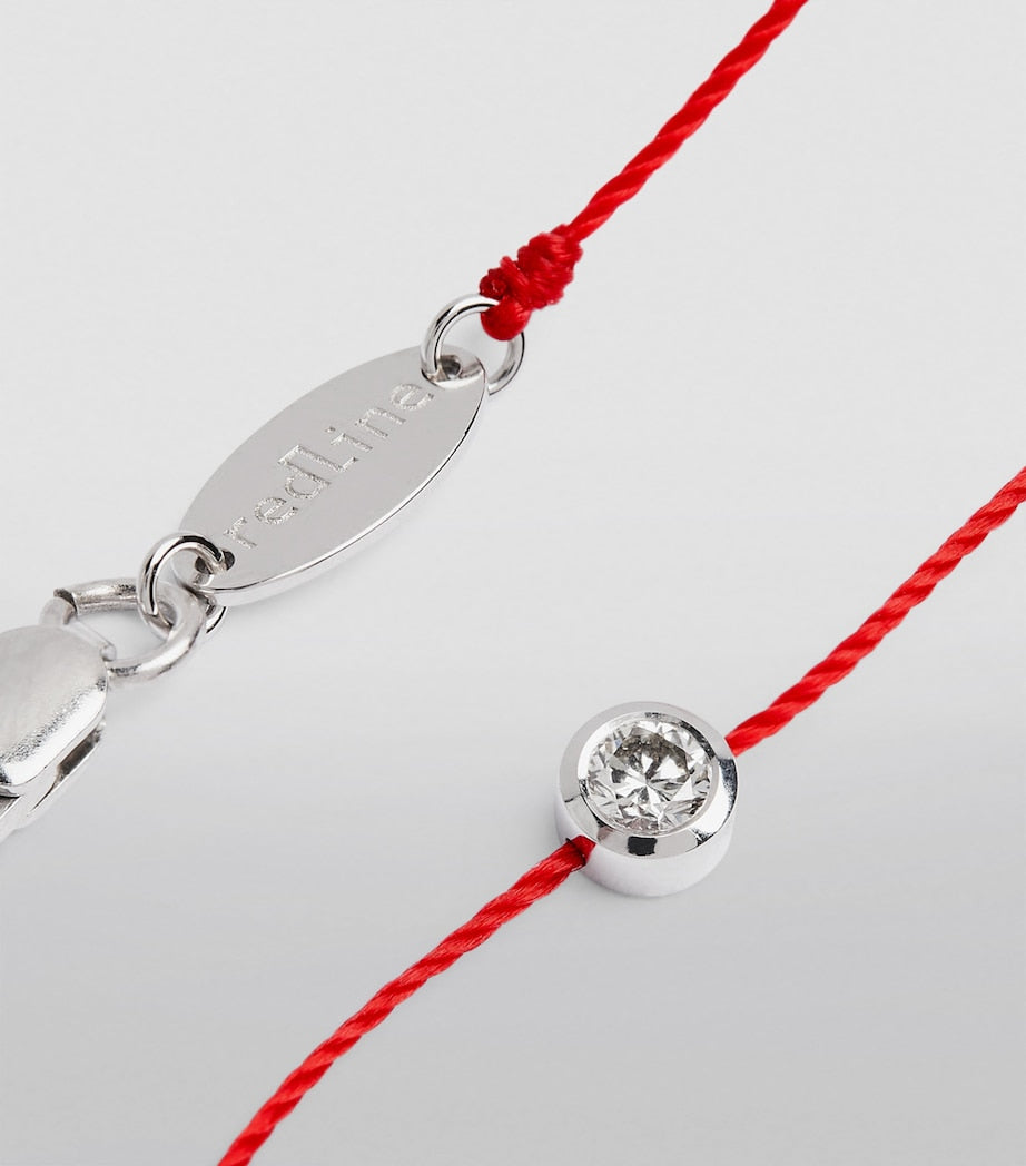 Redline Pure bracelet white gold diamond 0.10ct - British product