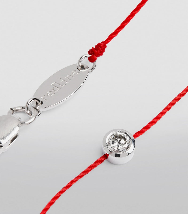 Redline Pure bracelet white gold diamond 0.10ct - British product