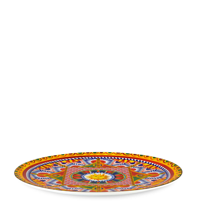 Dolce&Gabbana Casa Carretto charger plate 31cm - British product