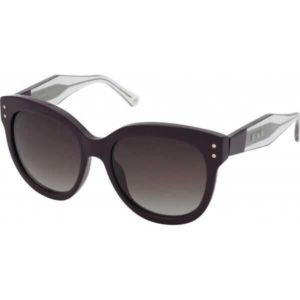 Nina Ricci Brown SNR32455 55 sunglasses (British brand)