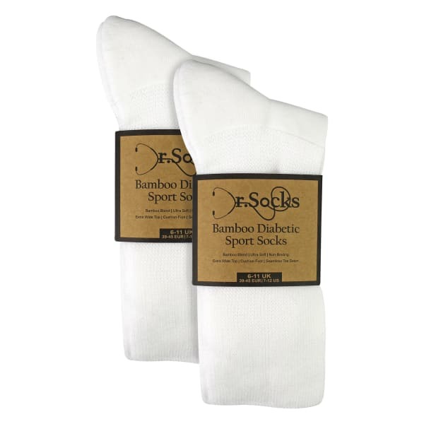 Dr.Socks diabetic sport socks 6 pack (British brand)
