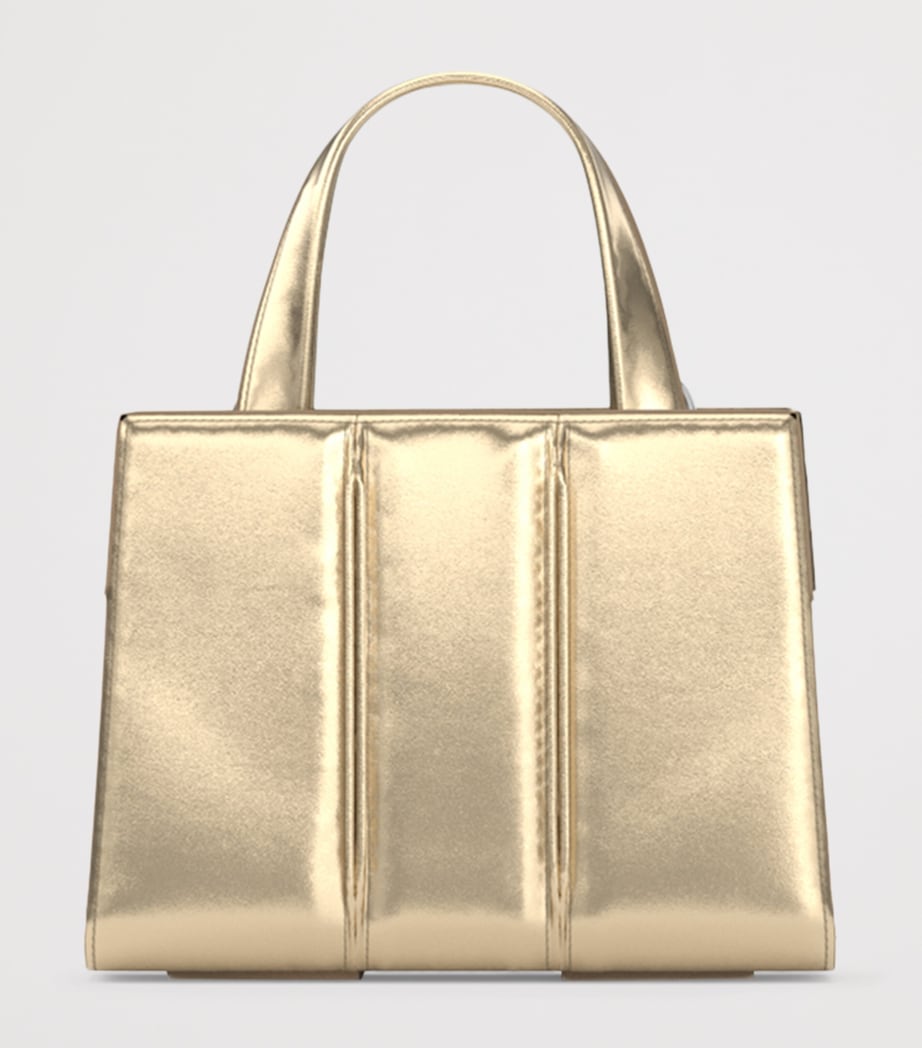 Max Mara Whitney Bag metallic leather handbag (British brand)