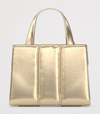 Max Mara Whitney Bag metallic leather handbag (British brand)