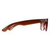 Ray-Ban Justin 4165 brown gradient sunglasses, imported from the UK