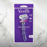 Venus Deluxe Smooth Swirl Razor - 1 Blade GOODS Superdrug   