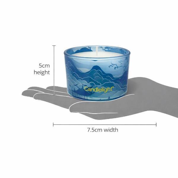Candlelight Tianshui sea salt votive candle duo - British product