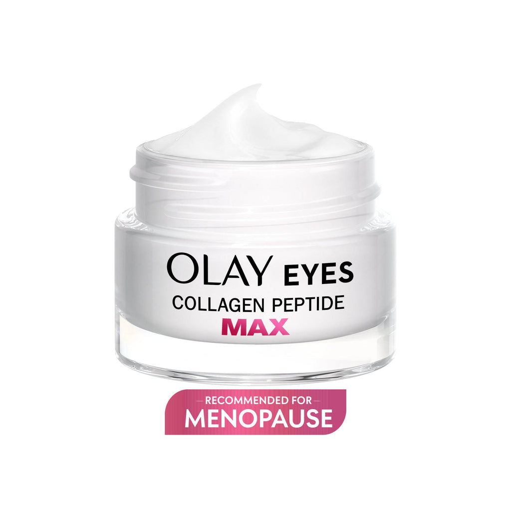 Olay Collagen Peptide Max Eye Cream Menopause Skincare Niacinamide Dual Peptide 15ml