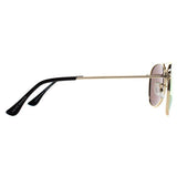 Prive Revaux gold mirrored sunglasses Commando Mini (British brand)