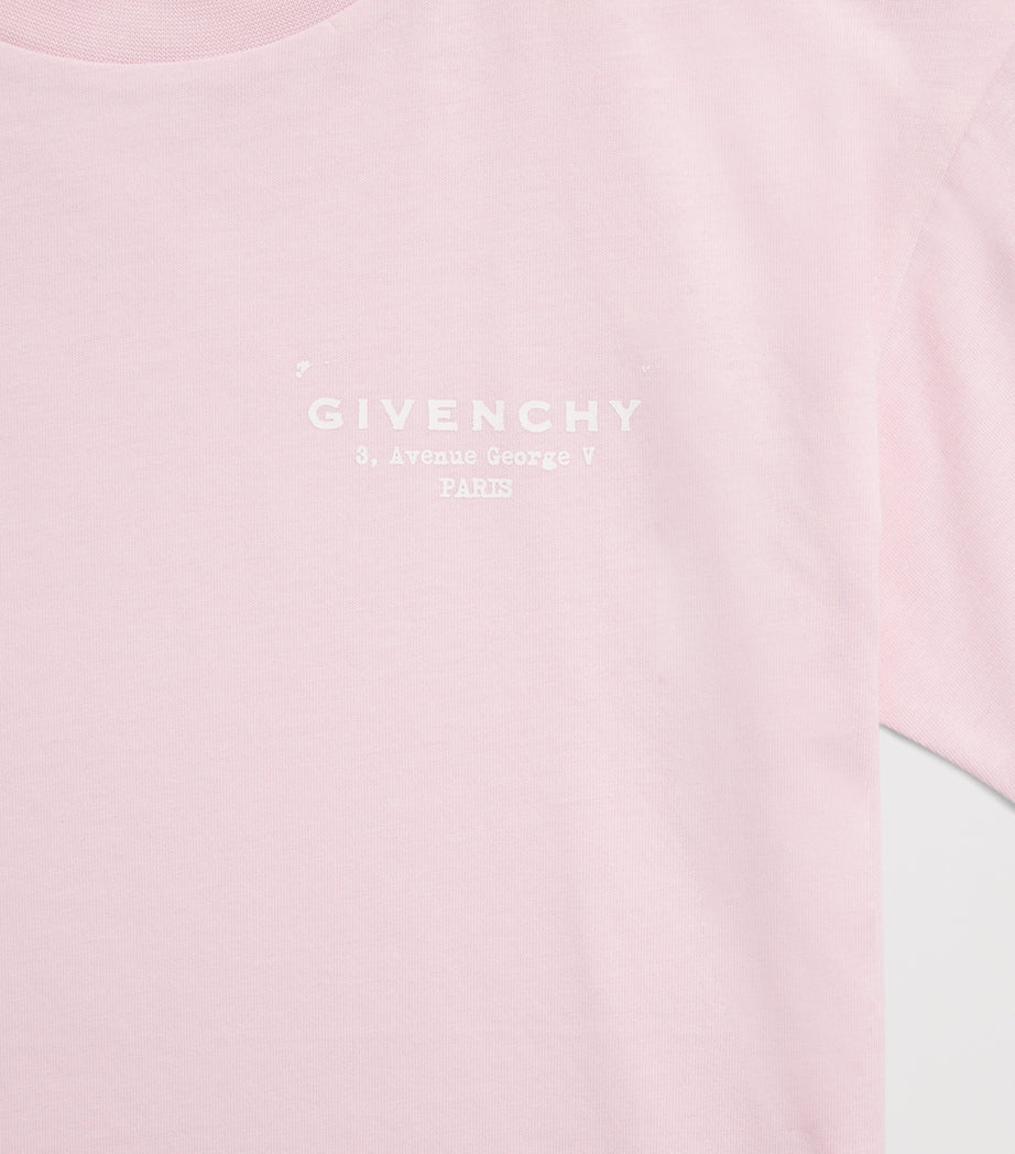 Givenchy kids cotton logo T-shirt 4-12 years, UK version