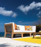 Indian Ocean modular outdoor centre lounge chair, UK version
