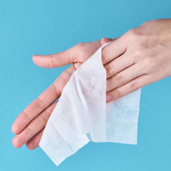 Nilaqua biodegradable sanitizing sachets 100 pack, UK version