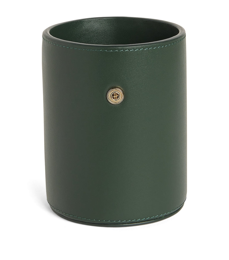 Harrods Leather Pen Pot, UK version