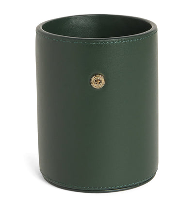 Harrods Harrods Leather Pen Pot Desk Organizer- Buy online at McGrocer