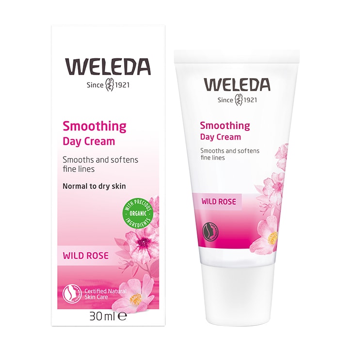 Weleda Crème de Jour Lissante à la Rose Sauvage 30 ml Beauté Naturelle Boutique Holland&Barrett
