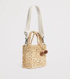 Bonpoint raffia top-handle bag - British product