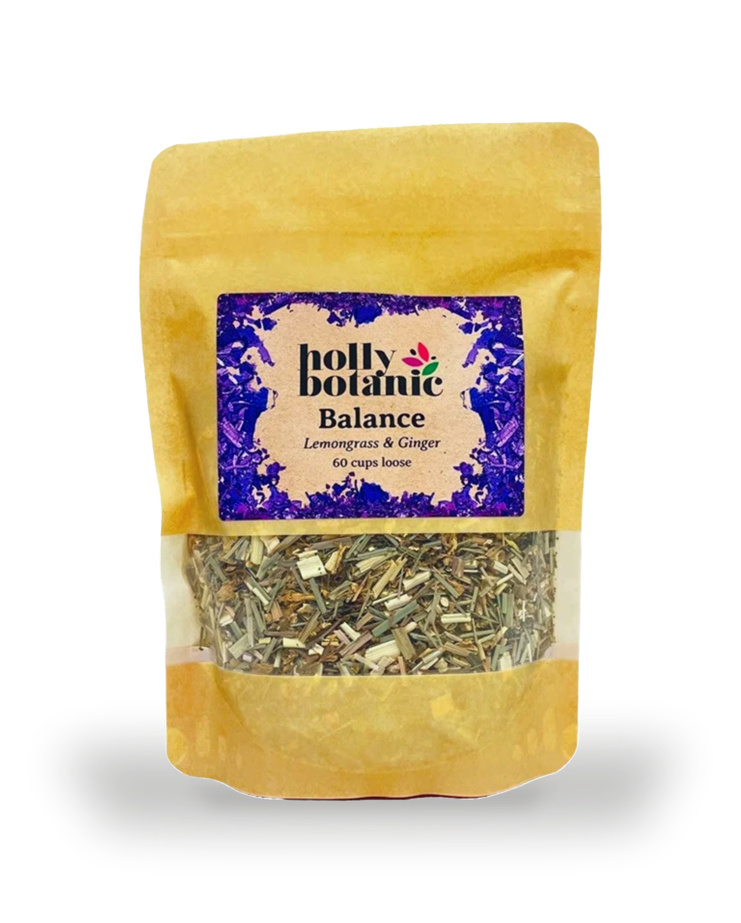 Holly Botanic Balance Tisane lemongrass ginger loose tea, UK version