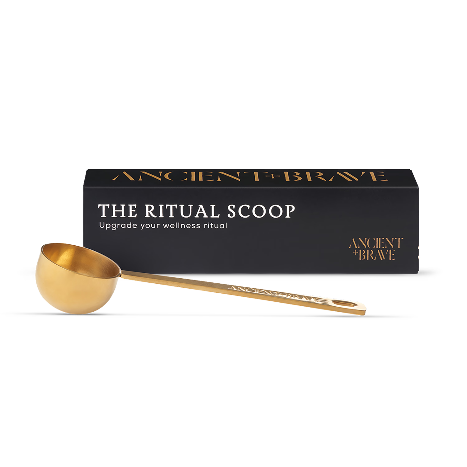 Ancient+Brave Ritual Scoop stainless steel gold finish - British product