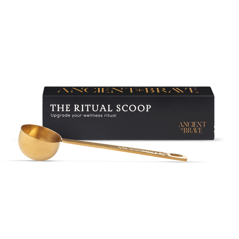Ancient+Brave Ritual Scoop stainless steel gold finish - British product