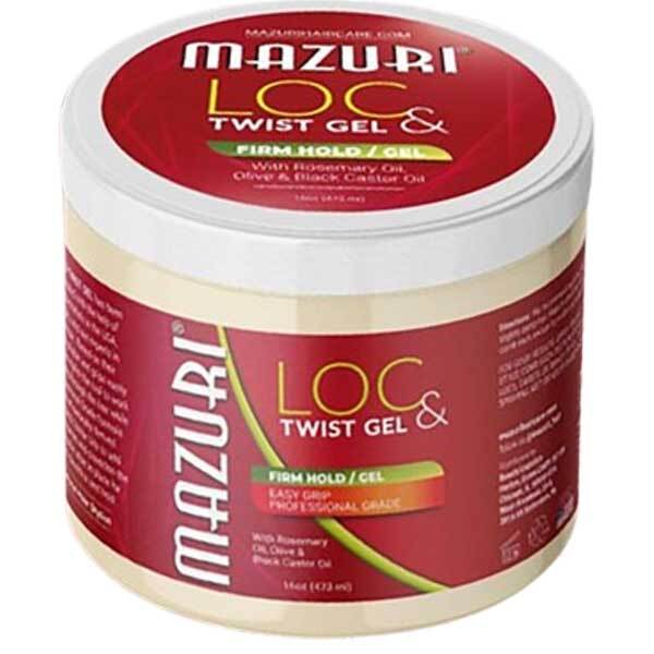 Mazuri Loc And Twist Gel Firm Hold, imported from the UK